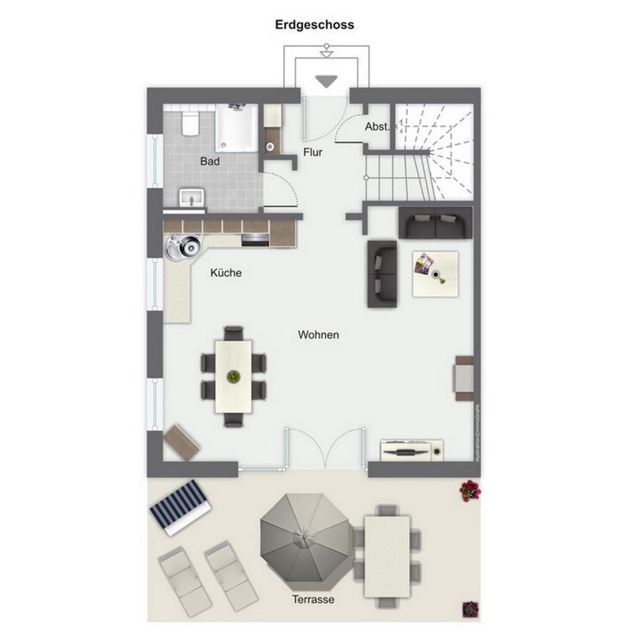博尔滕哈根Reethaus Am Mariannenweg 15B别墅 外观 照片